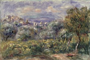 Antibes, 1917 af Pierre Auguste Renoir